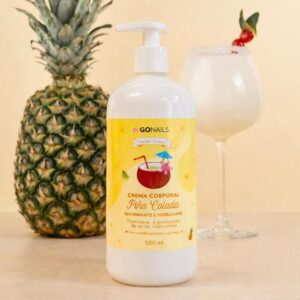crema de cuerpo reafirmante e hidratante piña colada 500 ml