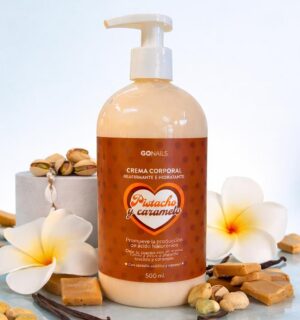 crema de cuerpo reafirmante e hidratante pistacho caramelo 500 ml