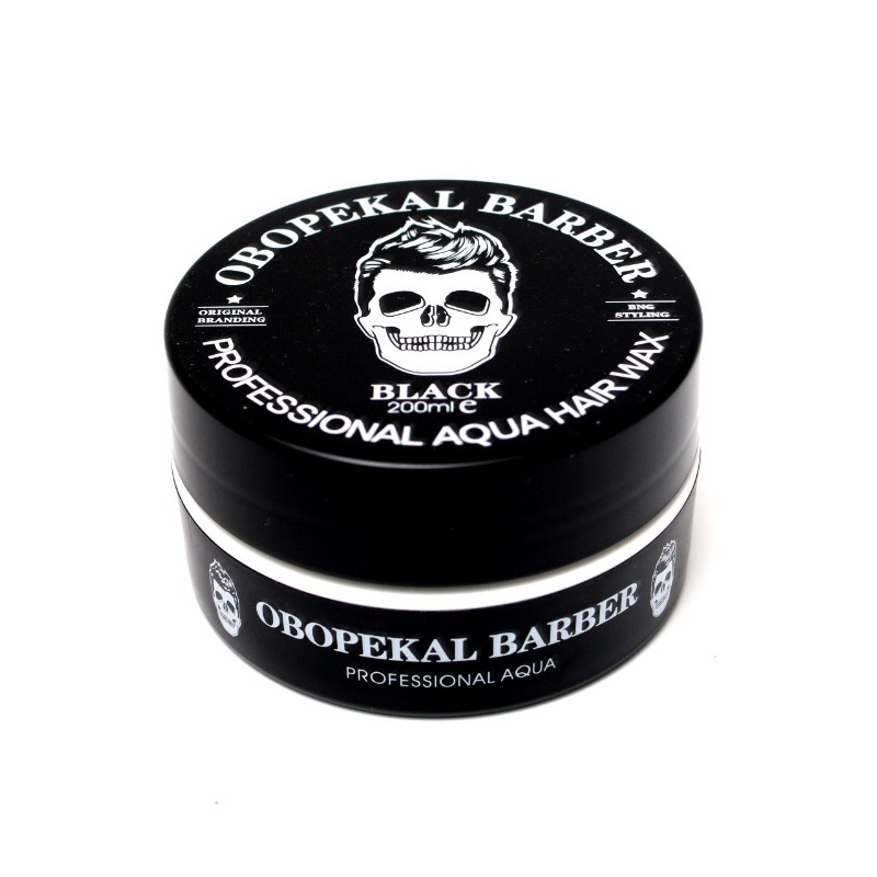 cera de peinar 200 grm. black obopekal cera de peinar 200 grm. black obopekal